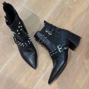 Kendall and Kylie studded boots